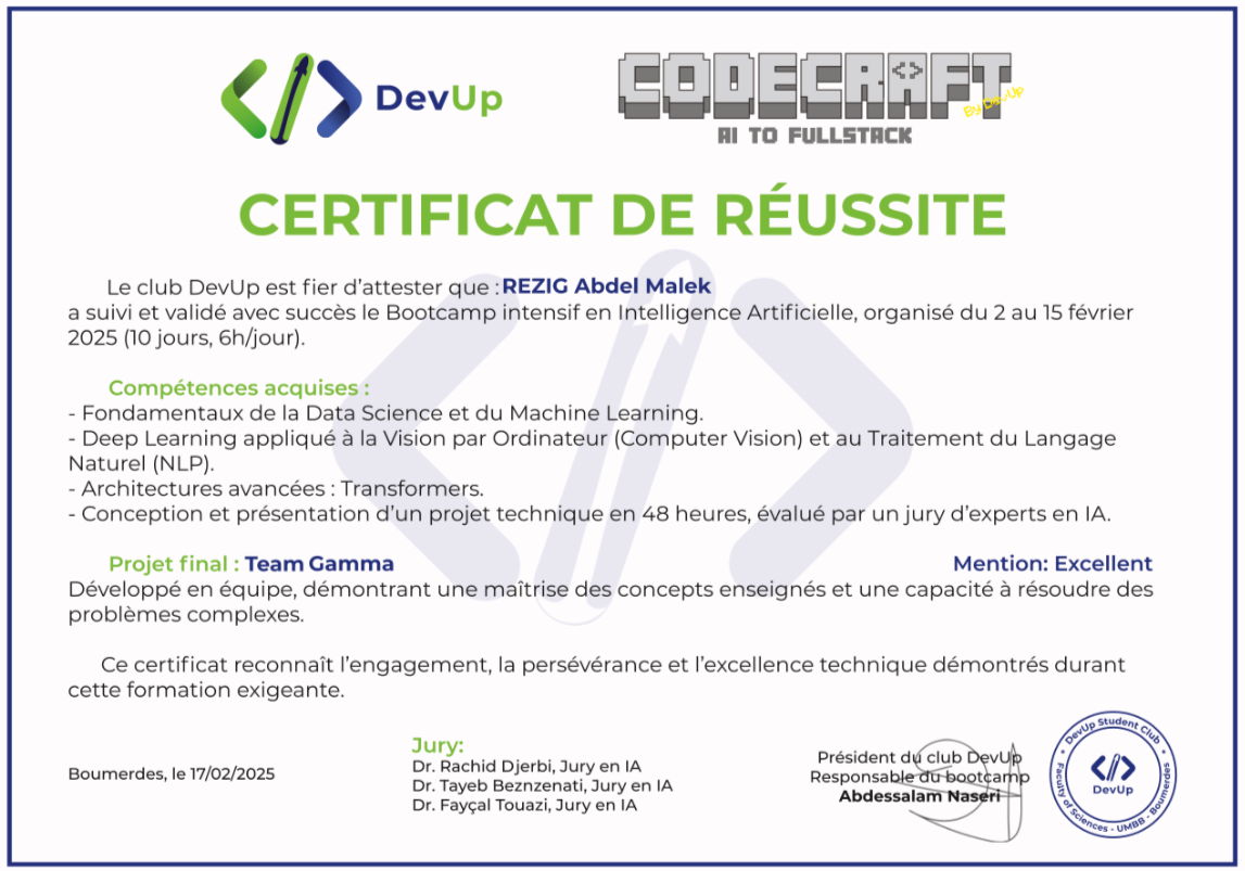 AI Fundamentals & Deep Learning